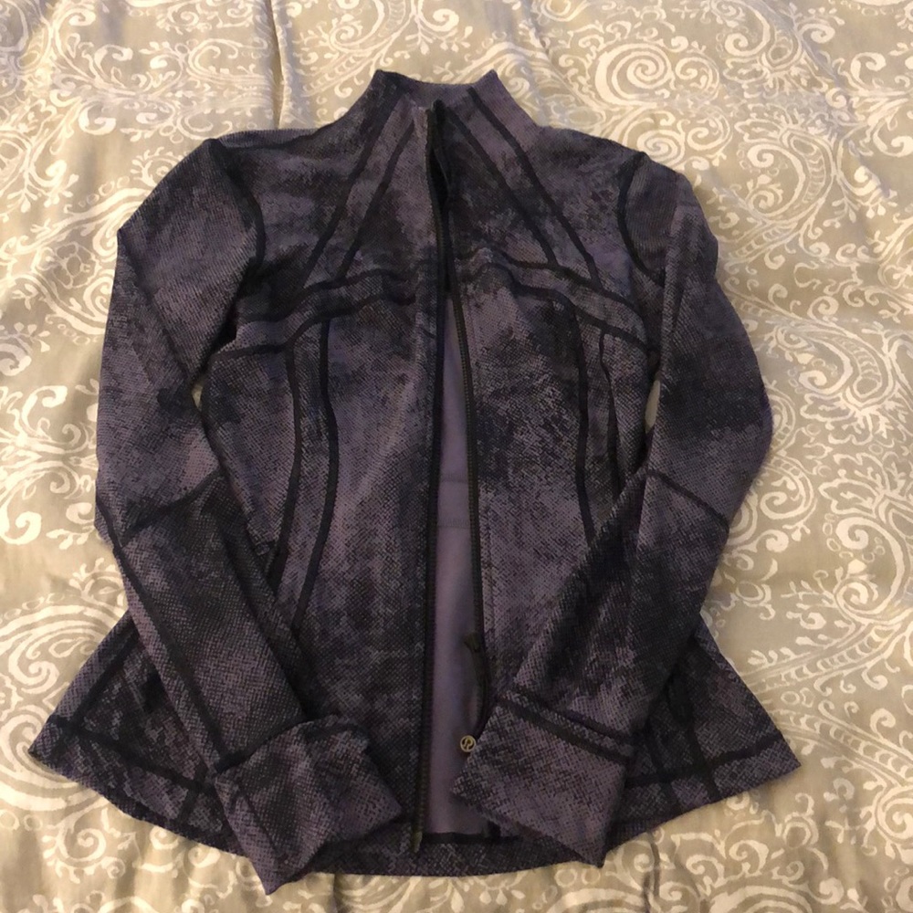 Purple/Black Lululemon jacket, size 8